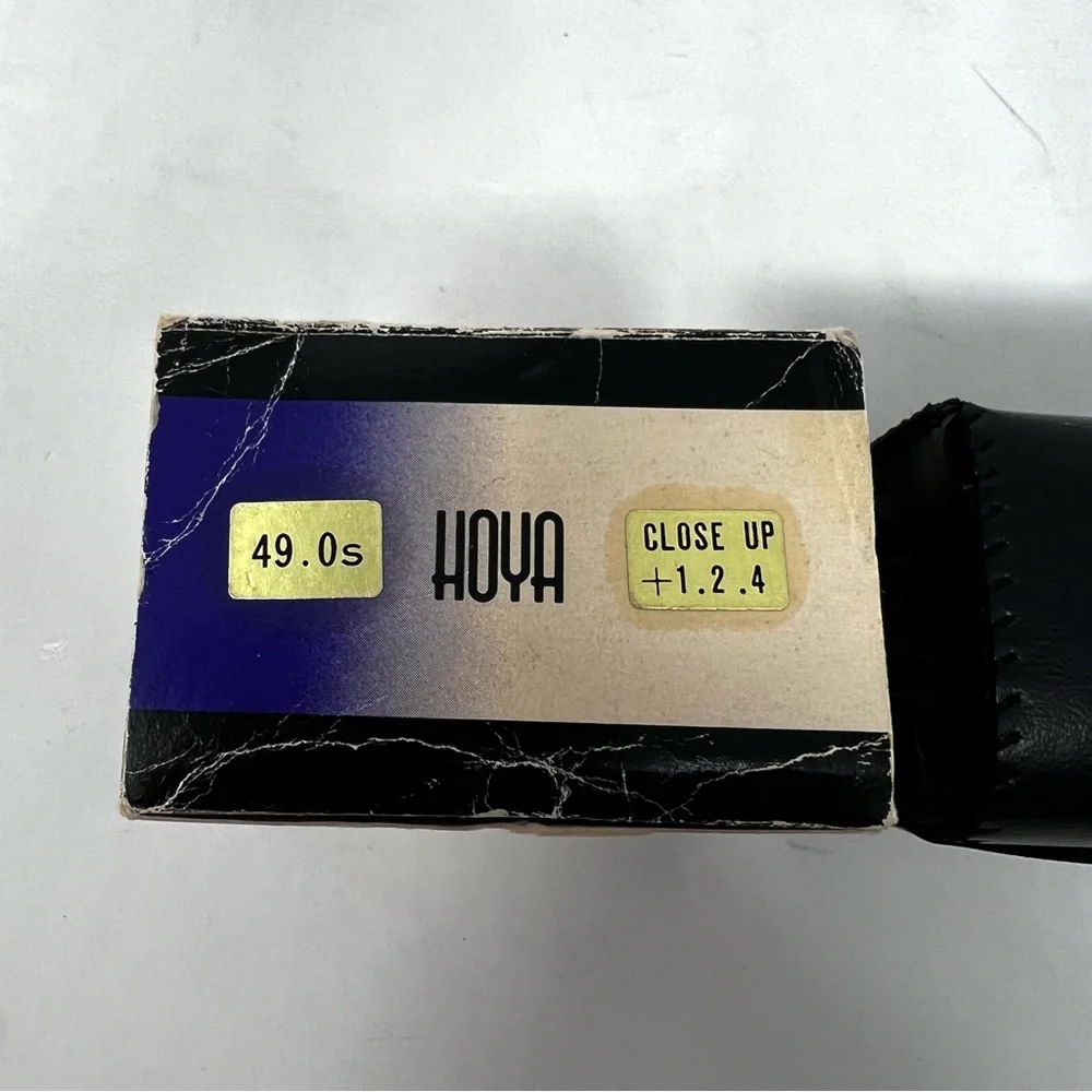 HOYA 49mm CLOSE-UP FILTER SET +1 +2 +4 NEW Open Box NOS
